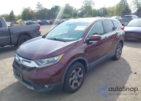 2019 Honda Cr-V Ex-L z USA, uszkodzony, nr VIN 7FARW2H81KE015076